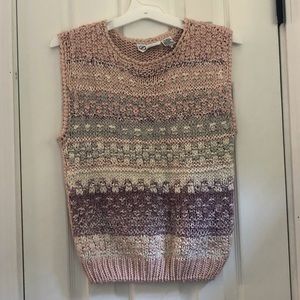 Donagain Vintage Silk Sweater Vest